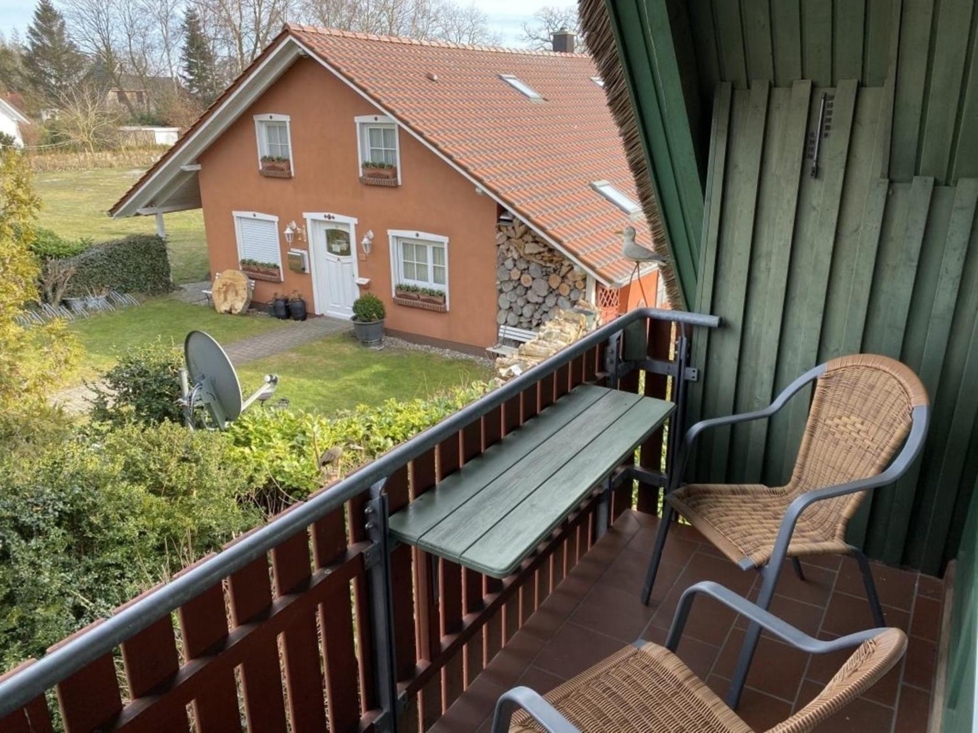 Ferienwohnung Nr 07 Og Spitzboden บอร์น ภายนอก รูปภาพ