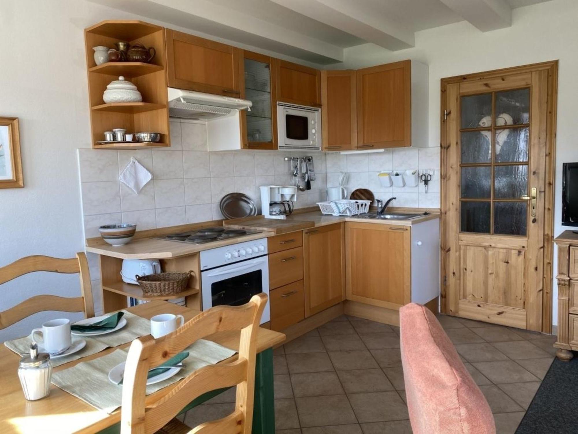 Ferienwohnung Nr 07 Og Spitzboden บอร์น ภายนอก รูปภาพ